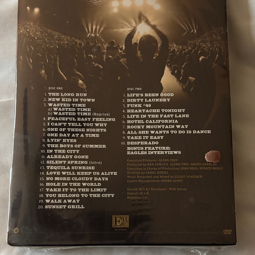 Eagles Farewell I Tour: Live from Melbourne DVD box sets with the bonus CD. - Picture 2 of 2